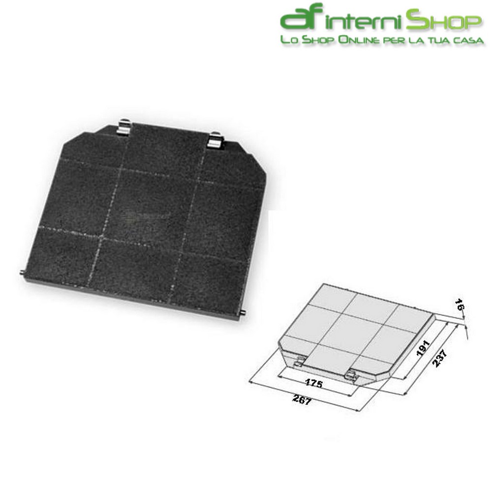 Filtro cappa carboni attivi  FABER 112.0157.243